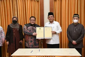 Gubernur Ansar Menandatangani MoU dengan 3 Rumah Sakit Rujukan Nasional