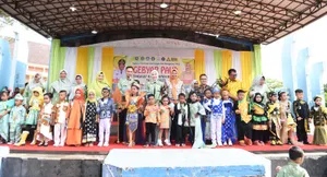 Ratusan Anak Usia Dini Antusias Ikuti Gebyar PAUD Kabupaten Bintan Tahun 2023