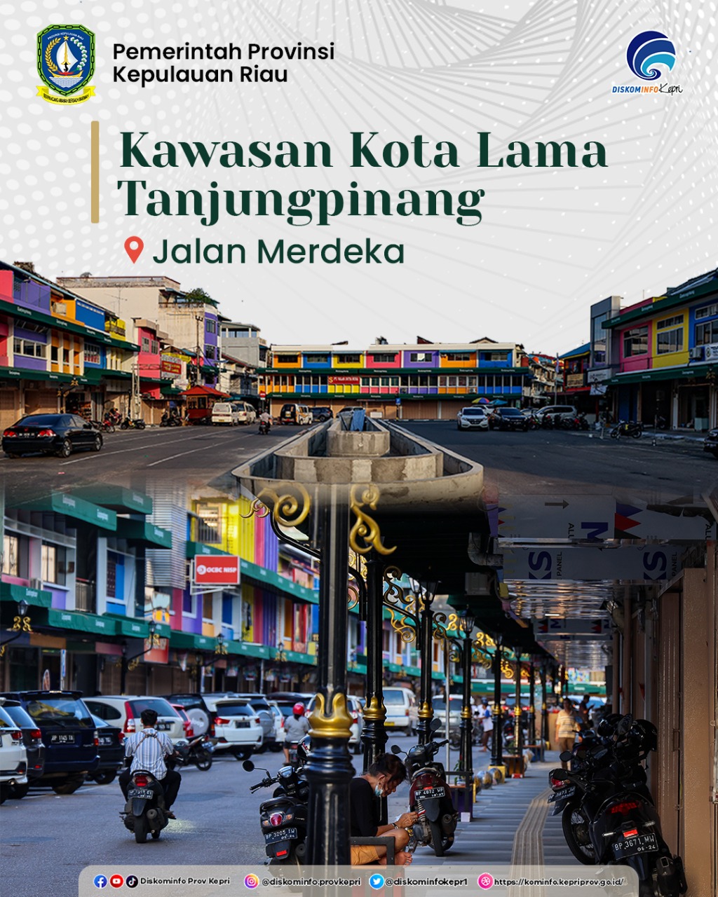 Seperti Malioboro, Kota Lama Jalan Merdeka Tanjungpinang Jadi Objek Favorit Kunjungan Masyarakat