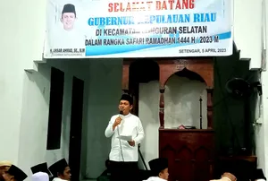 Safari Ramadhan di Cemaga Selatan, Gubernur Ansar Ajak Jamaah Menjaga Negeri