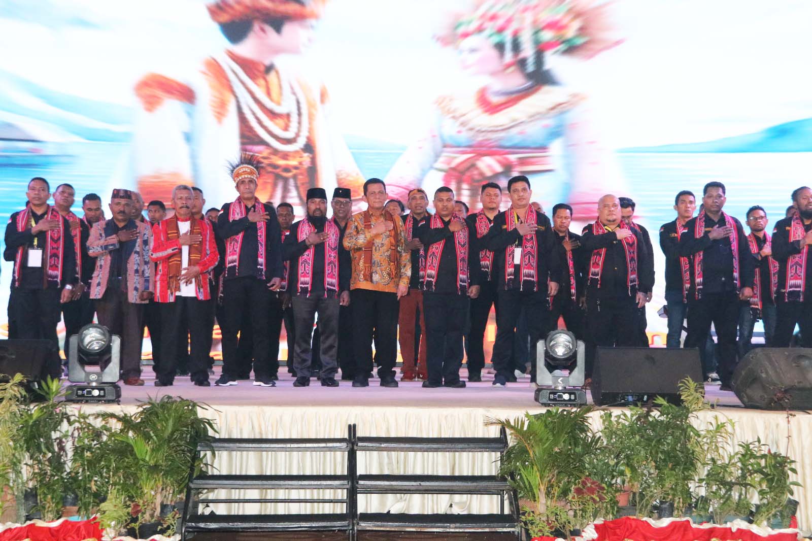Gubernur Ansar Hadiri Pelantikan Rumpun Melanesia Bersatu Kepri