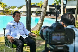 Kepada Channel News Asia, Gubernur Ansar Paparkan Potensi Kerjasama Kepri-Singapura 