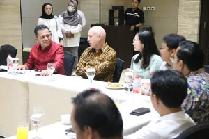 Wujudkan Mimpi Masyarakat Kepri Akan Jembatan Batam-Bintan, Ansar Pimpin Rapat Bersama Tim AIIB