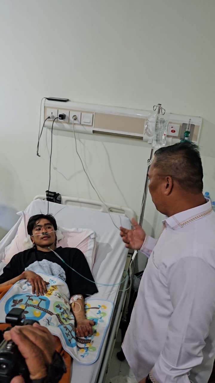 15 Korban Kebakaran Kapal Federal II Dirawat di RS Mutiara Aini Batuaji
