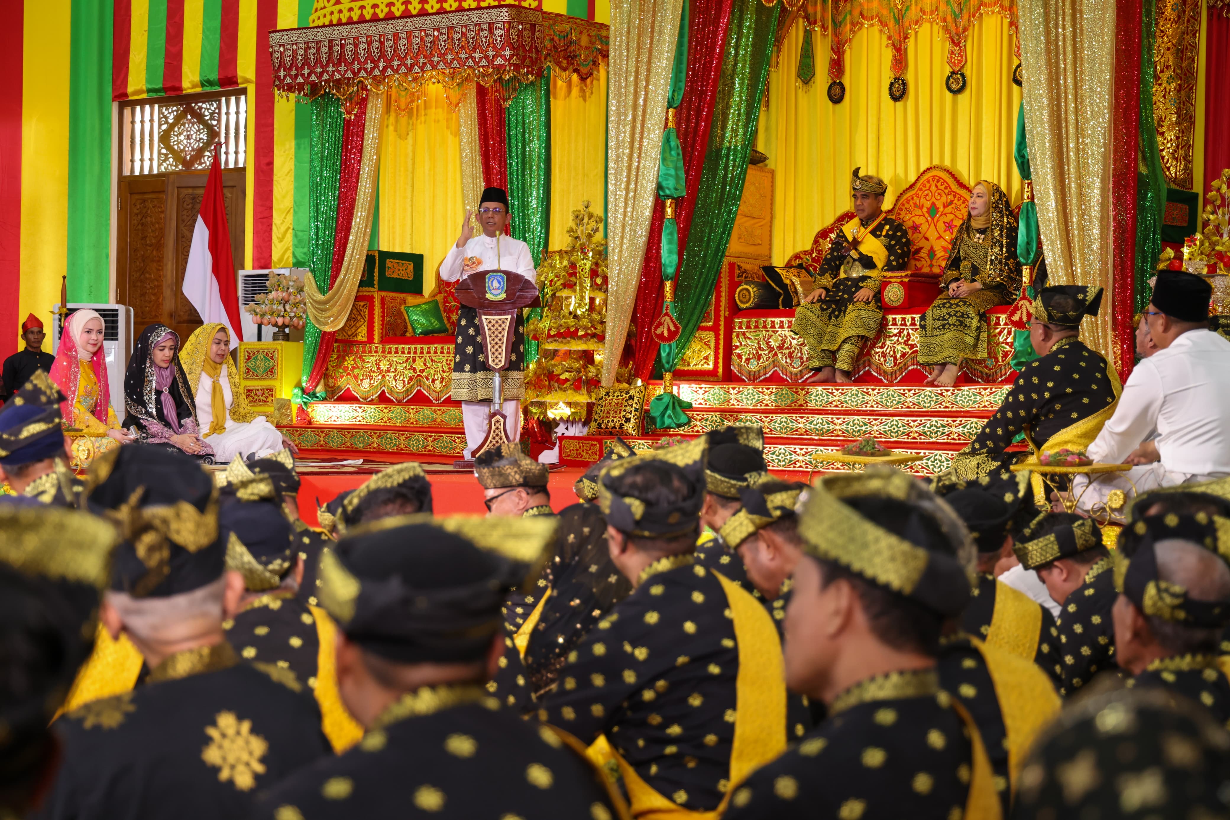 Ketua MPR RI Ahmad Muzani Dianugerahi Gelar Kebesaran Melayu: "Datok Seri Diwangsa Wira Perdana"