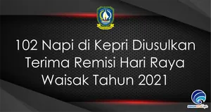 102 Napi di Kepri Diusulkan Terima Remisi Hari Raya Waisak Tahun 2021