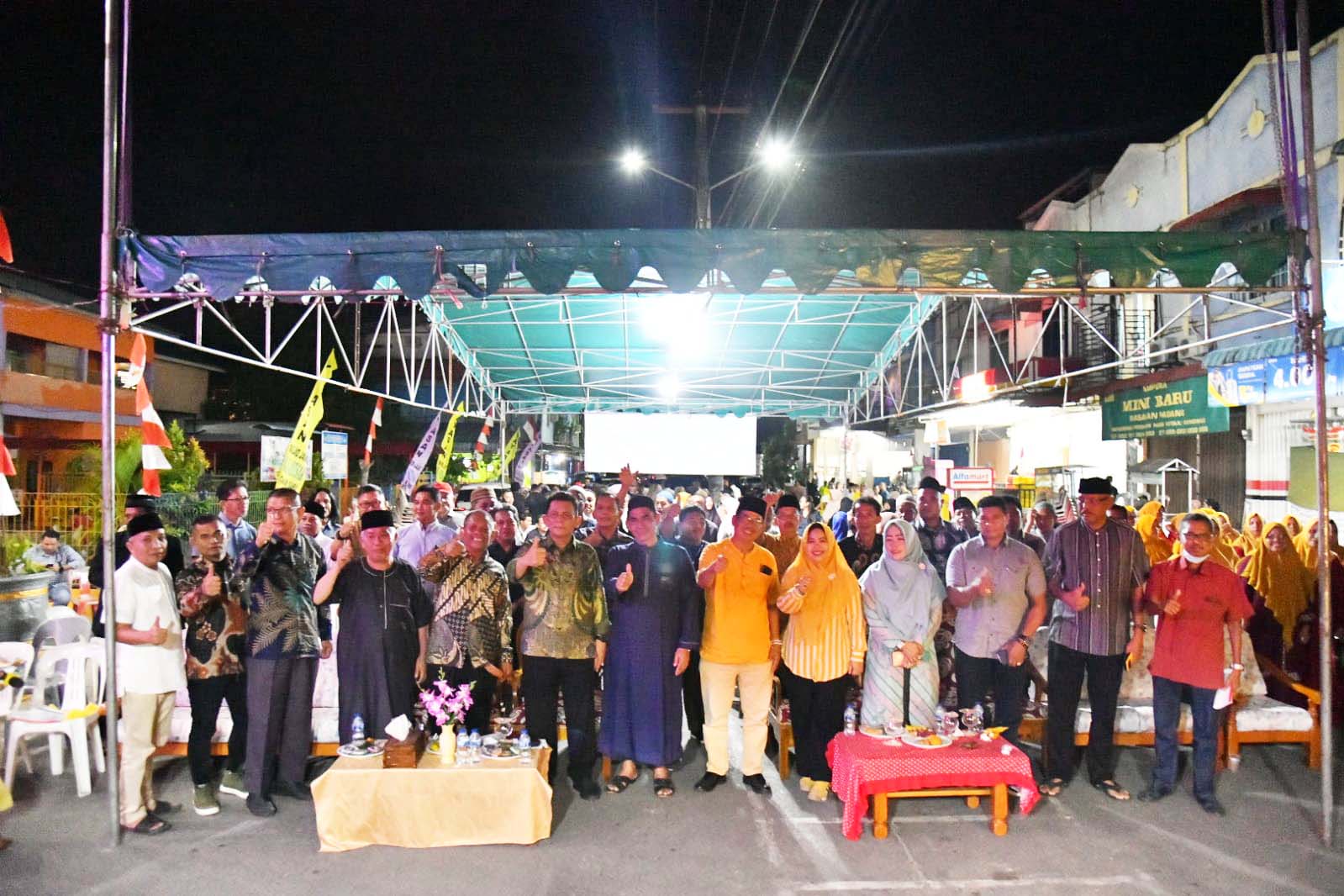 Silaturahmi Dengan Masyarakat Perumahan Taman Sari,  Ansar Dorong Percepatan Pembangunan Fasum