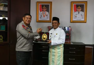 Gubernur Ansar Terima Silaturahmi Kapolda Kepri Yang Baru