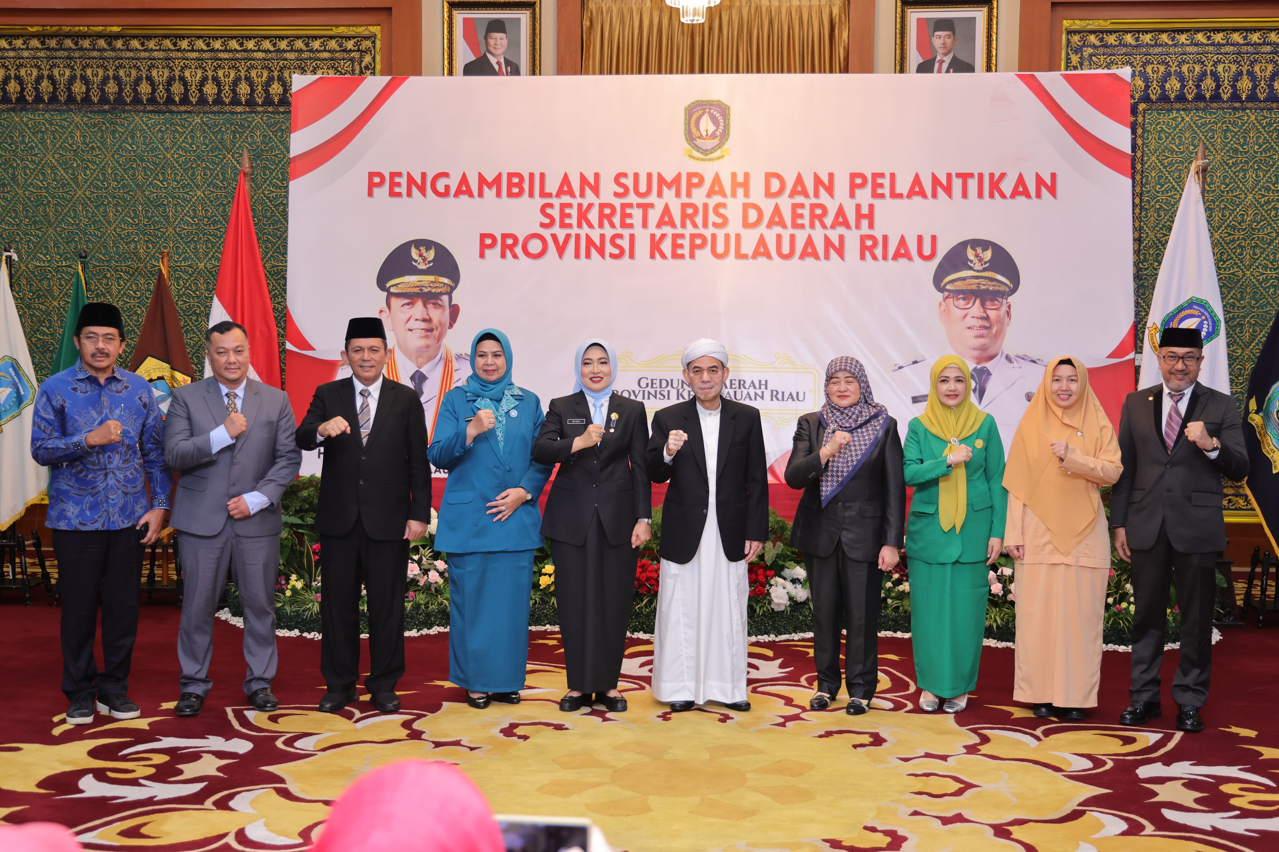 Gubernur Ansar Lantik Misni sebagai Sekda Definitif Kepri, Perempuan Pertama Pegang Tongkat Komando Birokrasi