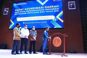 BPS dan Pemprov Kepri Bersinergi Wujudkan Satu Data Kependudukan Indonesia