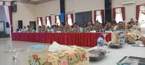 Rapat Koordinasi Pencanangan Kampung Sehat Madani dan Bebas Narkoba di Kampung Aceh Muka Kuning Kota Batam