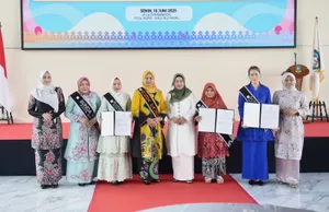 Bunda PAUD Kepri Dewi Ansar Lantik Bunda PAUD Kabupaten/Kota se-Kepri Periode 2025–2030
