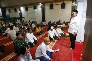 Gubernur Ansar Safari Ramadhan ke Masjid Sabilul Huda Perum Nongsa Asri Batam