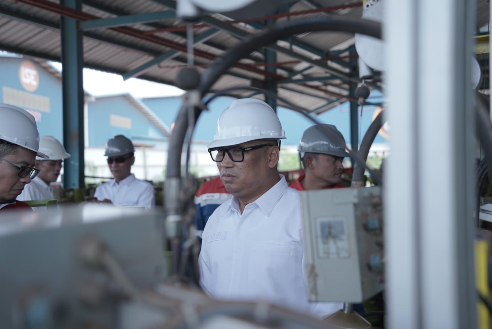 Wagub Nyanyang Tinjau Pertamina Patra Niaga dan Pertamina Gas di Kabil, Pastikan Distribusi Energi Aman