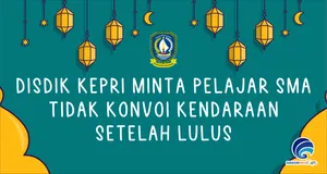 Disdik Kepri Minta Pelajar SMA Tidak Konvoi Kendaraan Setelah Lulus