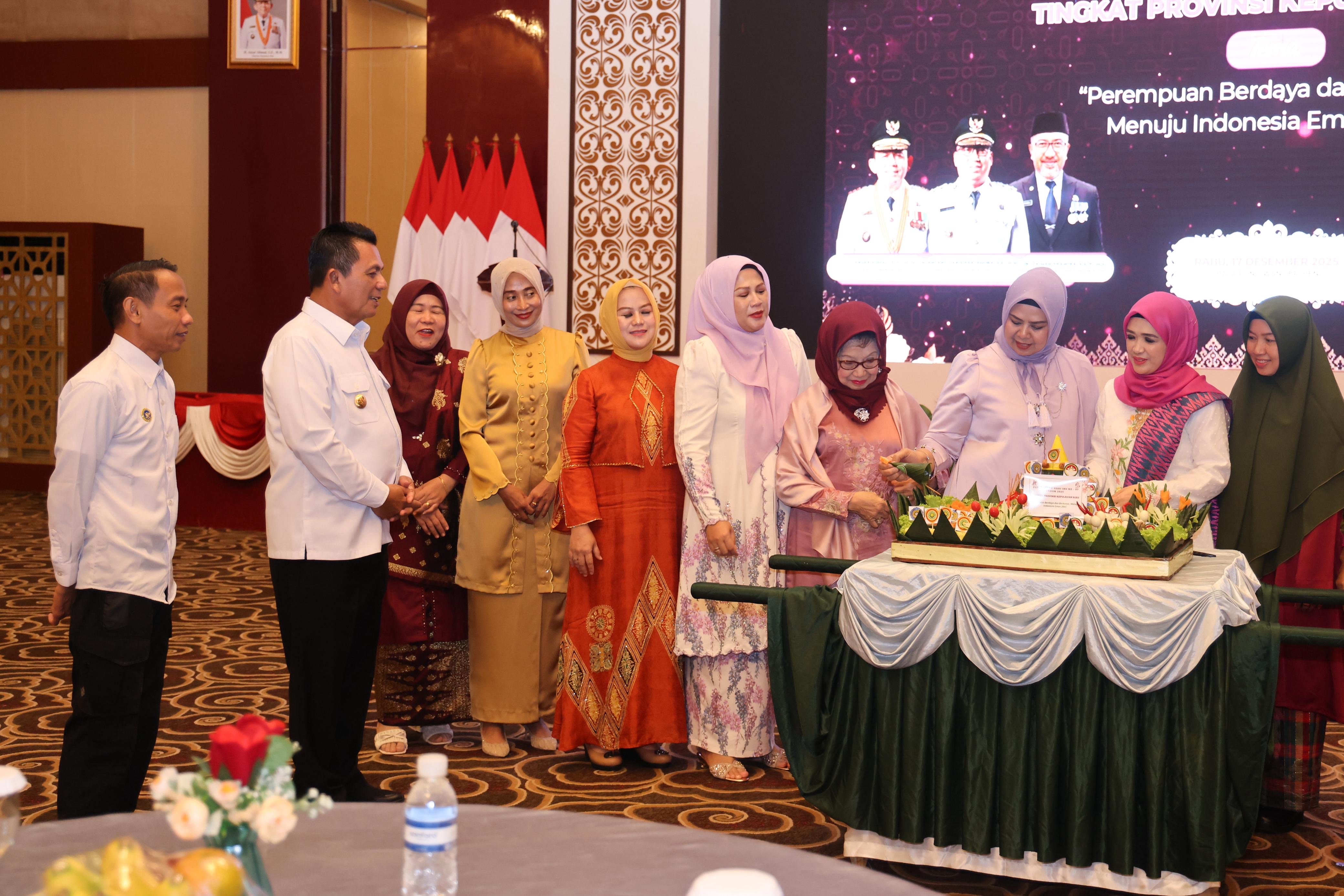 Pemprov Kepri Peringati Hari Ibu 2025, Teguhkan Peran Perempuan Menuju Indonesia Emas 2045