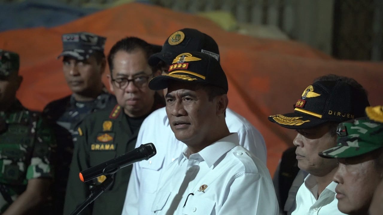 Wagub Nyanyang Dampingi Mentan Amran Sidak Hasil Penegahan Kanwil BC Tanjungbalai Karimun