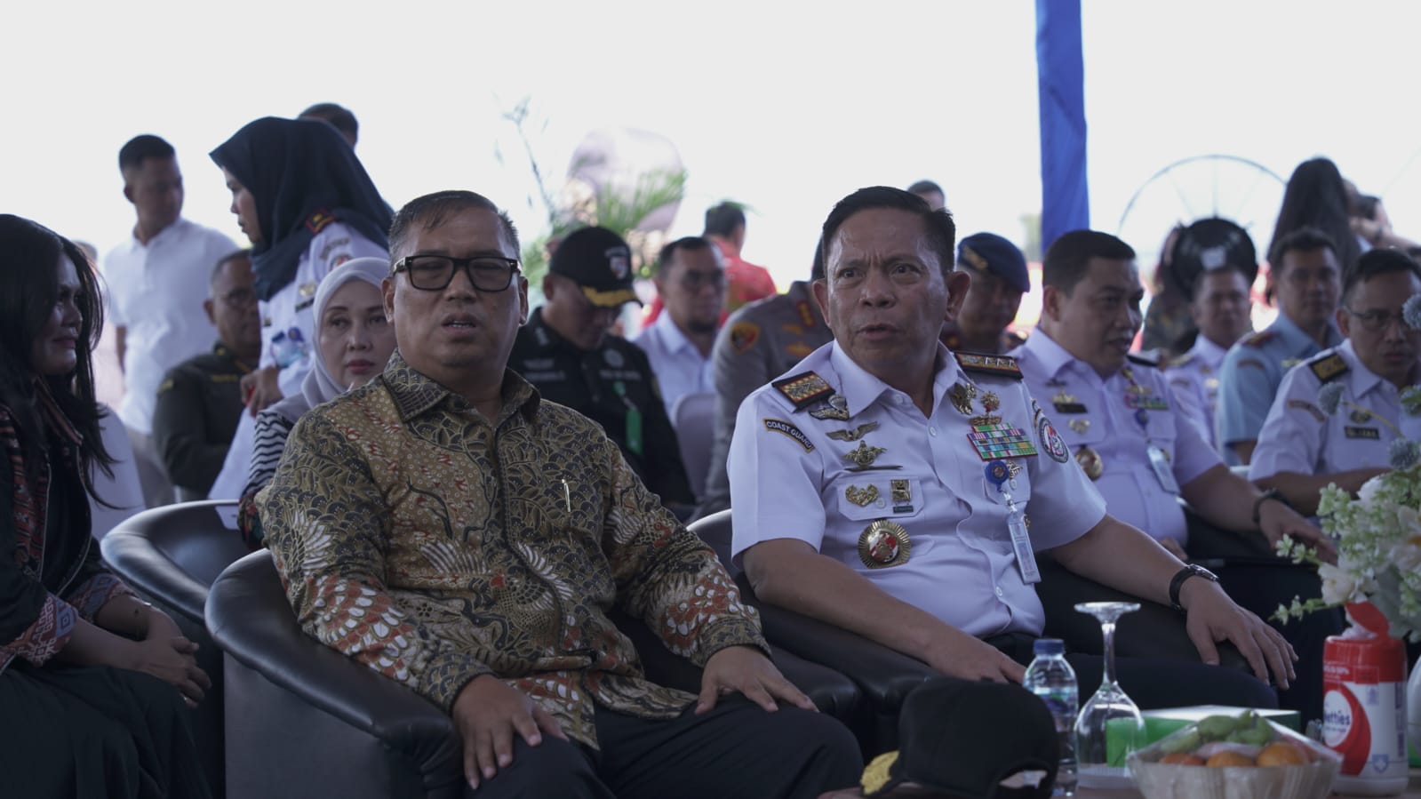 Wagub Nyanyang Tekankan Pentingnya Penguatan Keamanan Maritim saat Peresmian Mako Bakamla