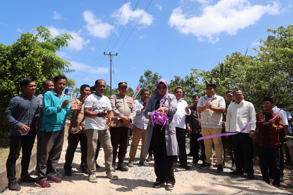 Gubernur Ansar Resmikan Jalan di Pulau Pangkil dan Mantang di Penghujung Tahun