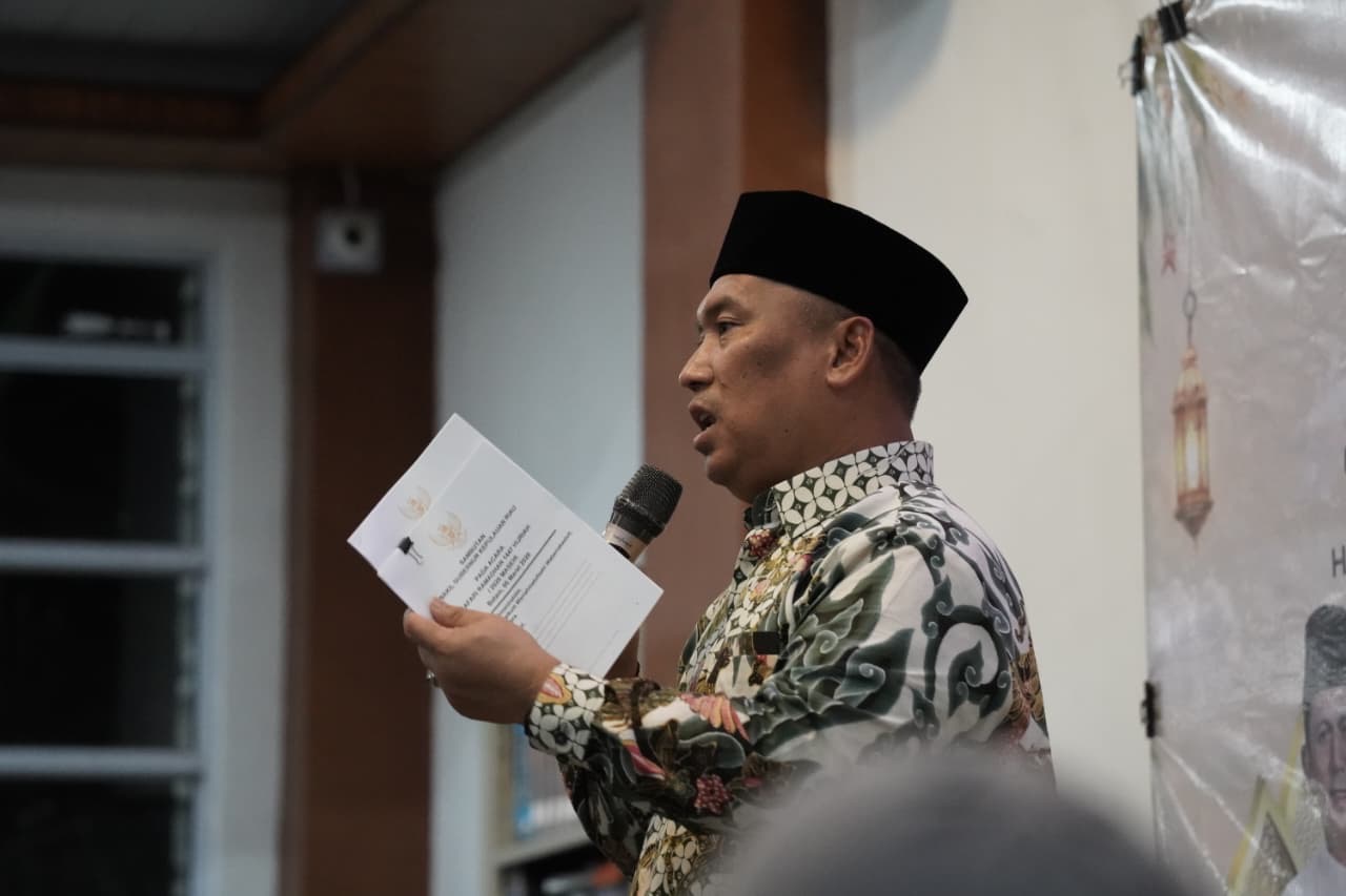 Di Masjid Al-Ghifari dan Mukhtarul Arifin, Wagub Nyanyang Ajak Warga Batam Doakan Kemajuan Kepri