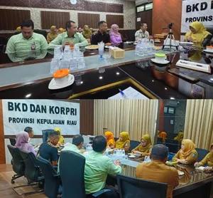 Sosialisasikan Produk Pembiayaan, BKD dan KORPRI Kepri Terima Kunjungan BRK Syariah