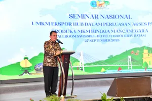 Gubernur Ansar Buka Seminar Nasional  UMKM