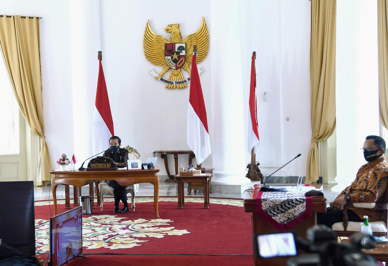 Presiden Kepada Para Gubernur: Tetap Fokus Kendalikan Covid-19