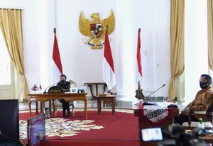 Presiden Kepada Para Gubernur: Tetap Fokus Kendalikan Covid-19