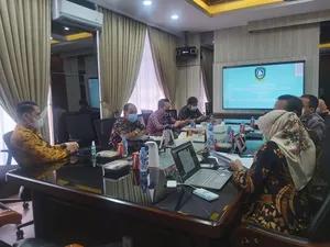 RAPAT PEMBAHASAN PENYELESAIAN URUSAN KEPEGAWAIAN BERSAMA KANREG BKN PEKANBARU