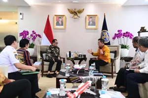 Menhub Budi Karya Sumadi  Dukung Penuh Pengembangan Bandara Raja Haji Abdullah