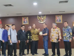 Sekdaprov Adi Terima Kunjungan Baleg DPR RI Terkait Pembahasan RUU Statistik