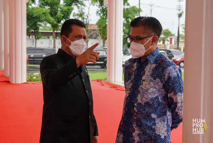Dikunjungi Rombongan dari Bappenas, Gubernur Sebut Ini Bentuk Perhatian Khusus