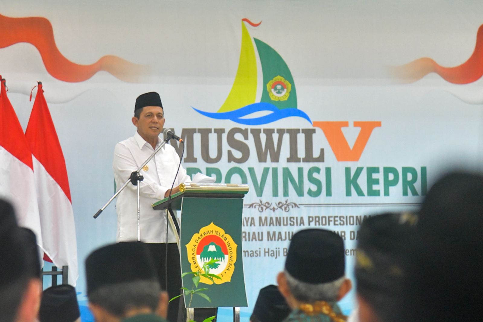 Buka Muswil LDII V Kepri, Gubernur Ansar Apresiasi Peran Dakwah dalam Membangun Negeri