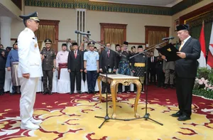 Gubernur Ansar Lantik Andri Rizal Sebagai Penjabat Walikota Tanjungpinang