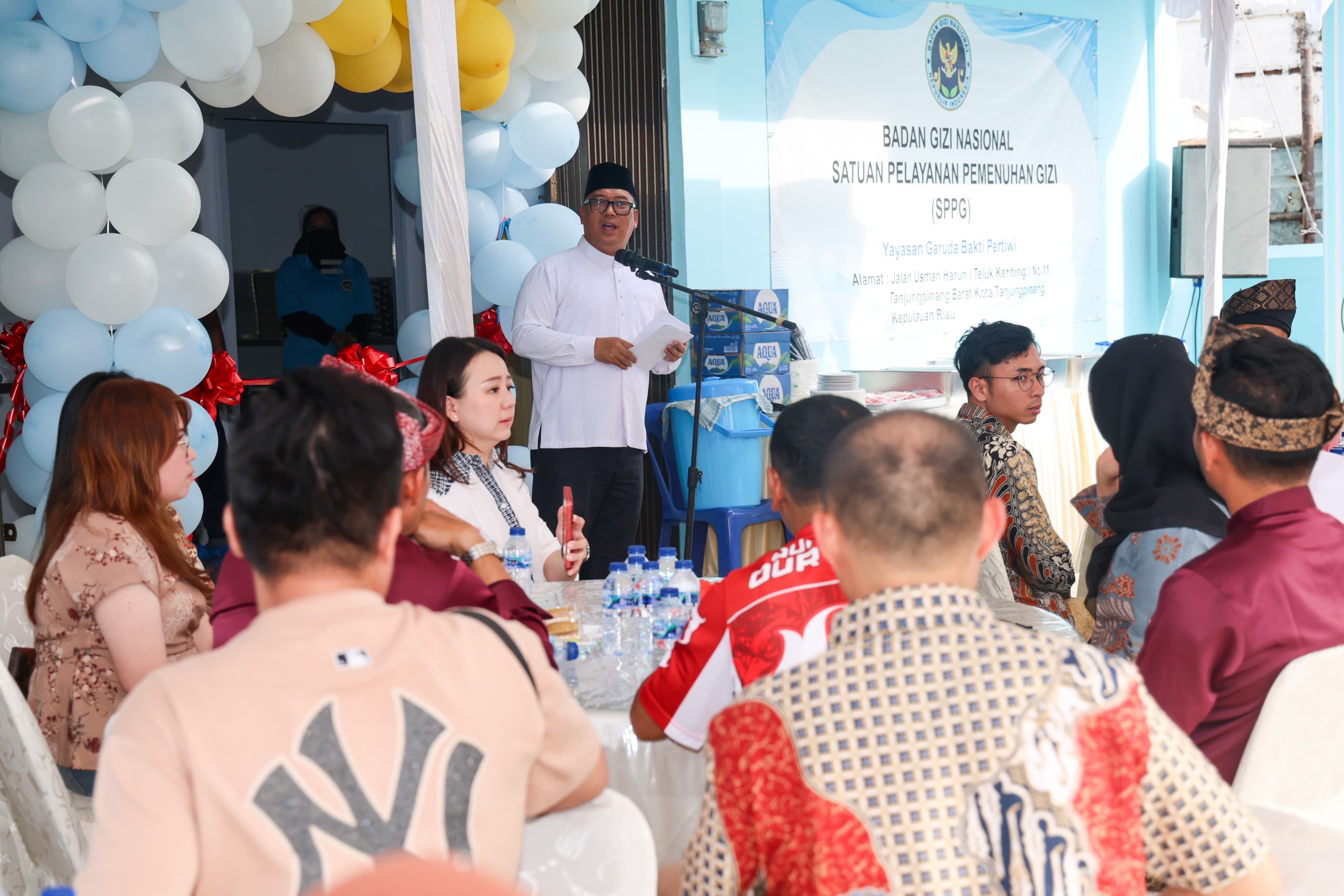 Resmikan SPPG Usman Harun, Wagub Nyanyang Bidik Operasional Menyeluruh SPPG Se-Kepri 2026