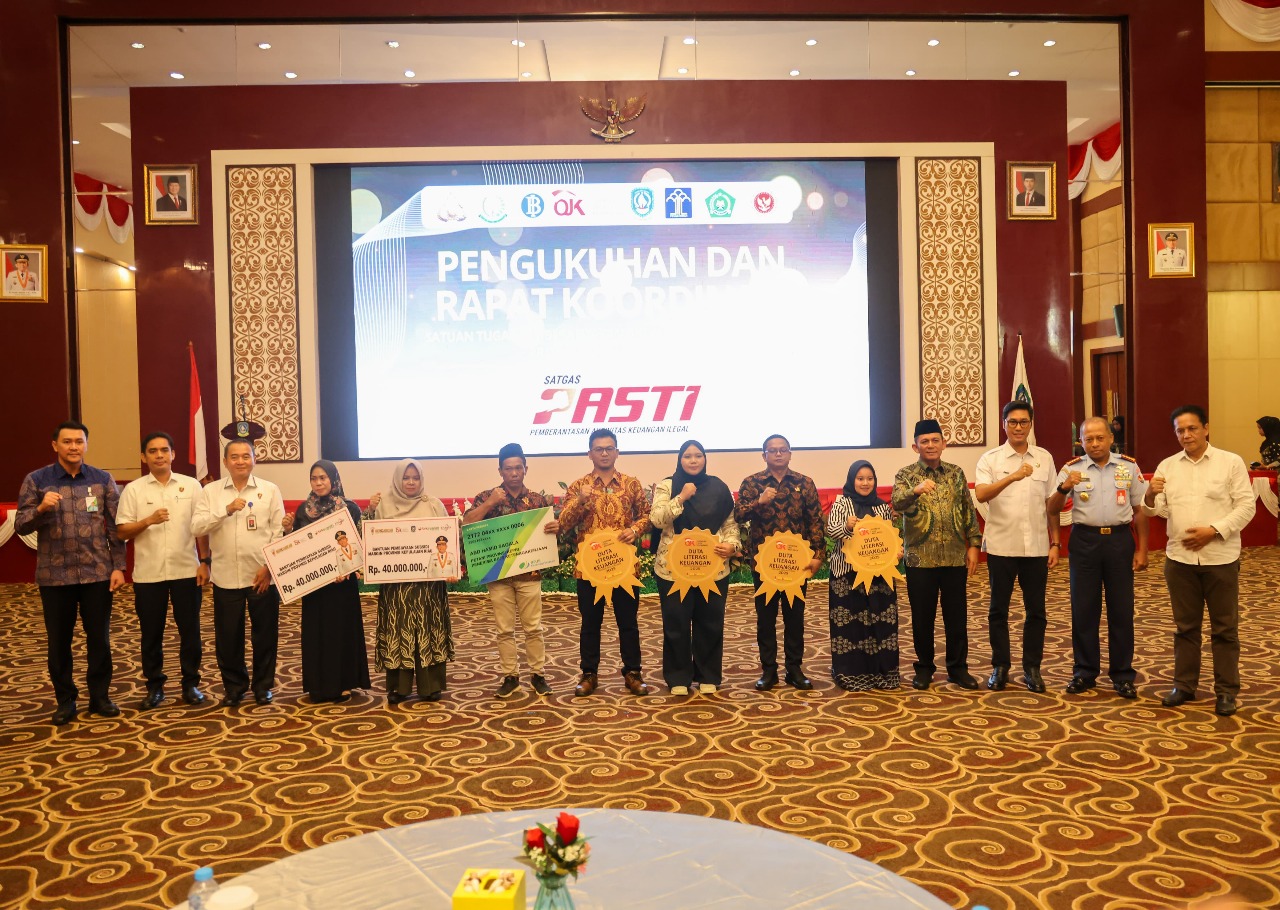 Gubernur Ansar Kukuhkan Satgas Pasti Kepri, Berantas Praktik Keuangan Ilegal