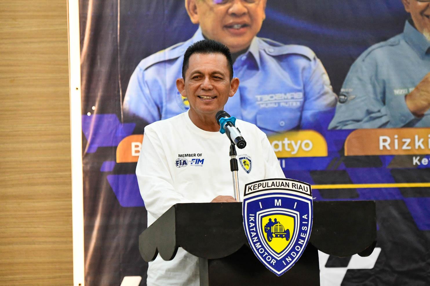 Gubernur Ansar Dorong IMI Kepri Cetak Program Otomotif Inovatif dan Promosikan Kepri ke Kancah Internasional