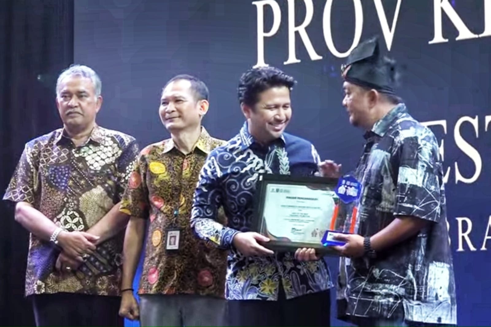 Dispar Kepri Raih Best of The Best Branding Promotion di Ajang Jatim Fest 2025