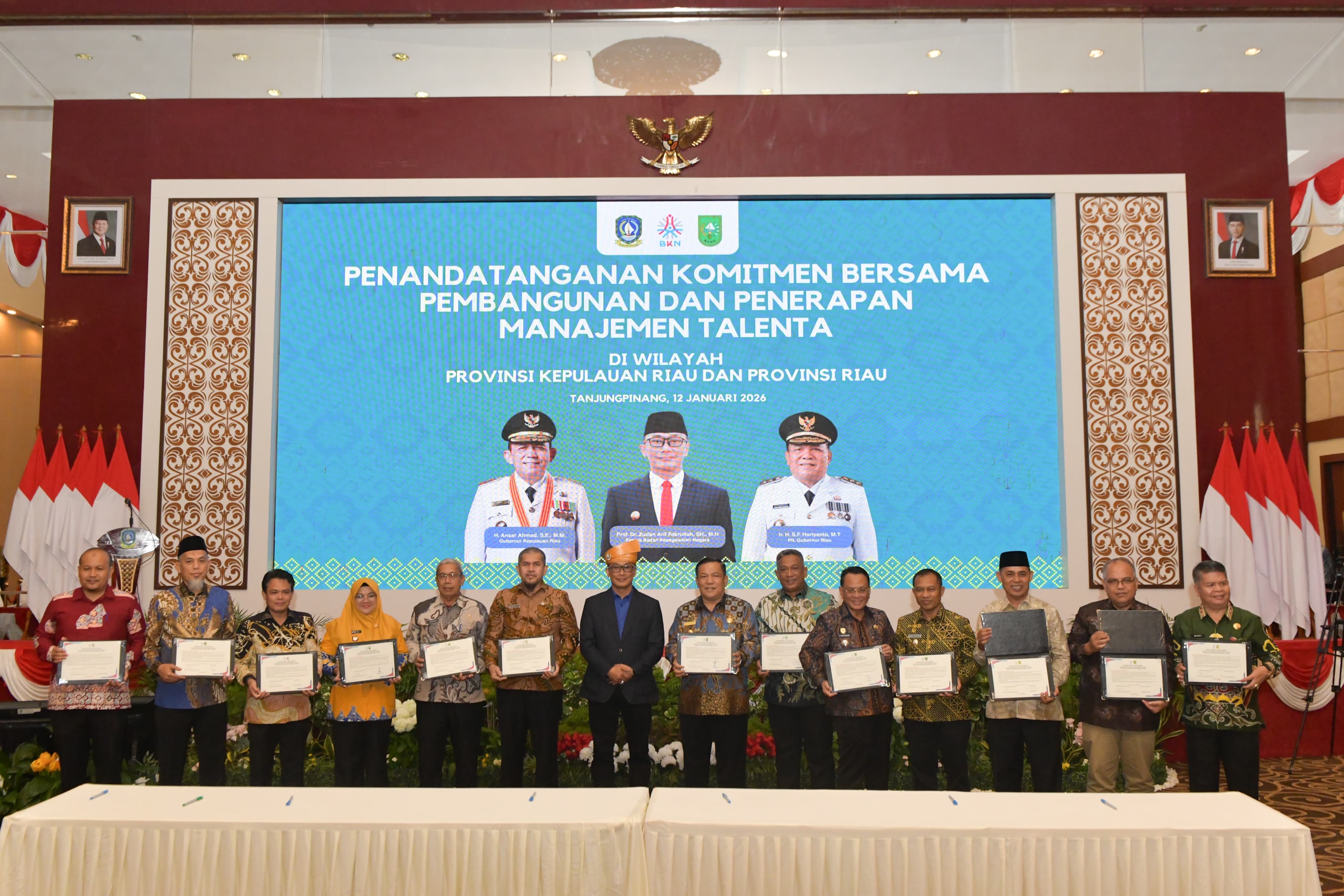 Satukan Barisan ASN, BKN–Kepri–Riau Teguhkan Komitmen Manajemen Talenta