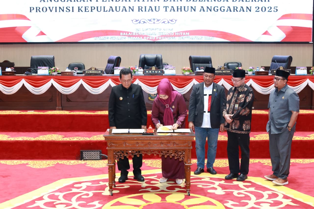 Pemprov dan DPRD Kepri Sepakati Perubahan KUA-PPAS APBD 2025