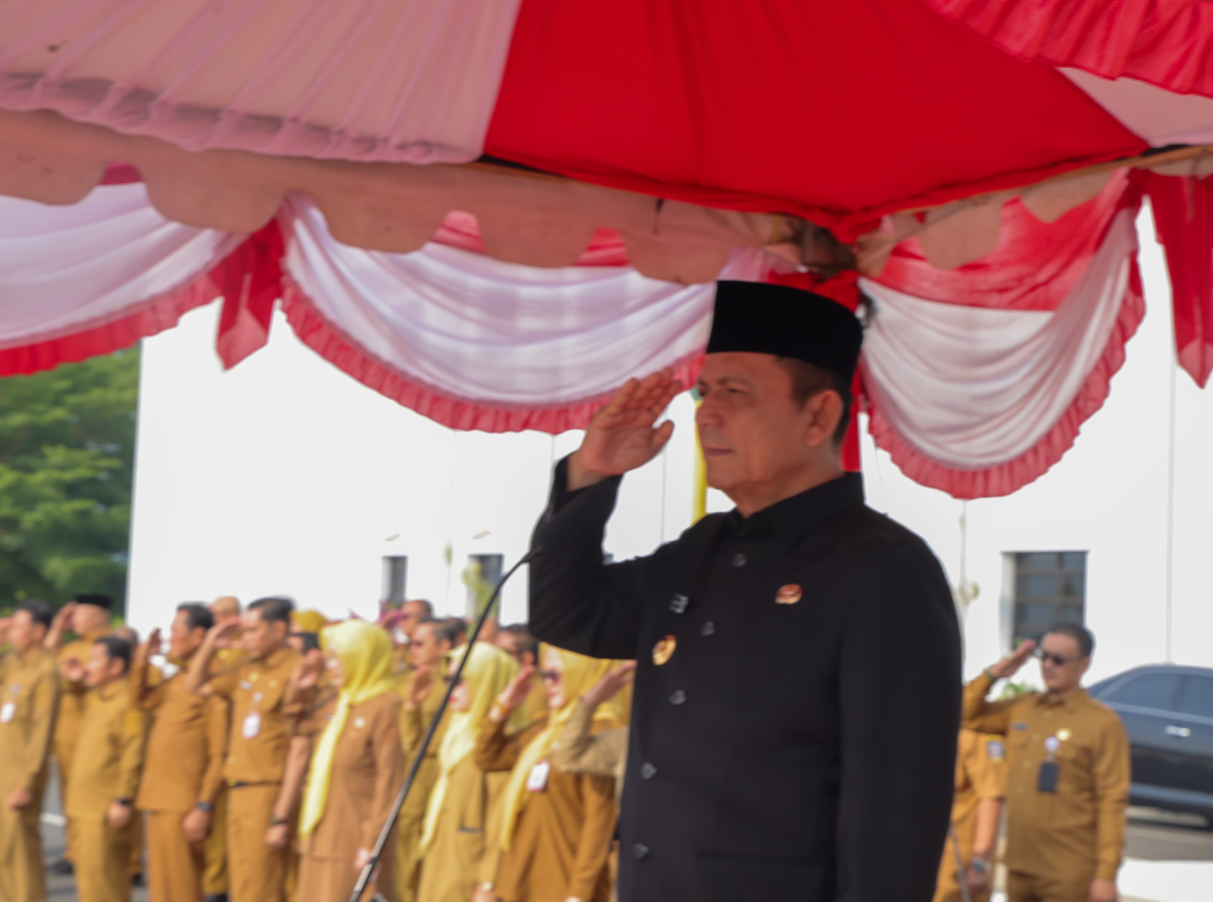 Apel Perdana Pasca Idul Fitri, Gubernur Ansar Ajak ASN Tingkatkan Kinerja dan Perkuat Solidaritas