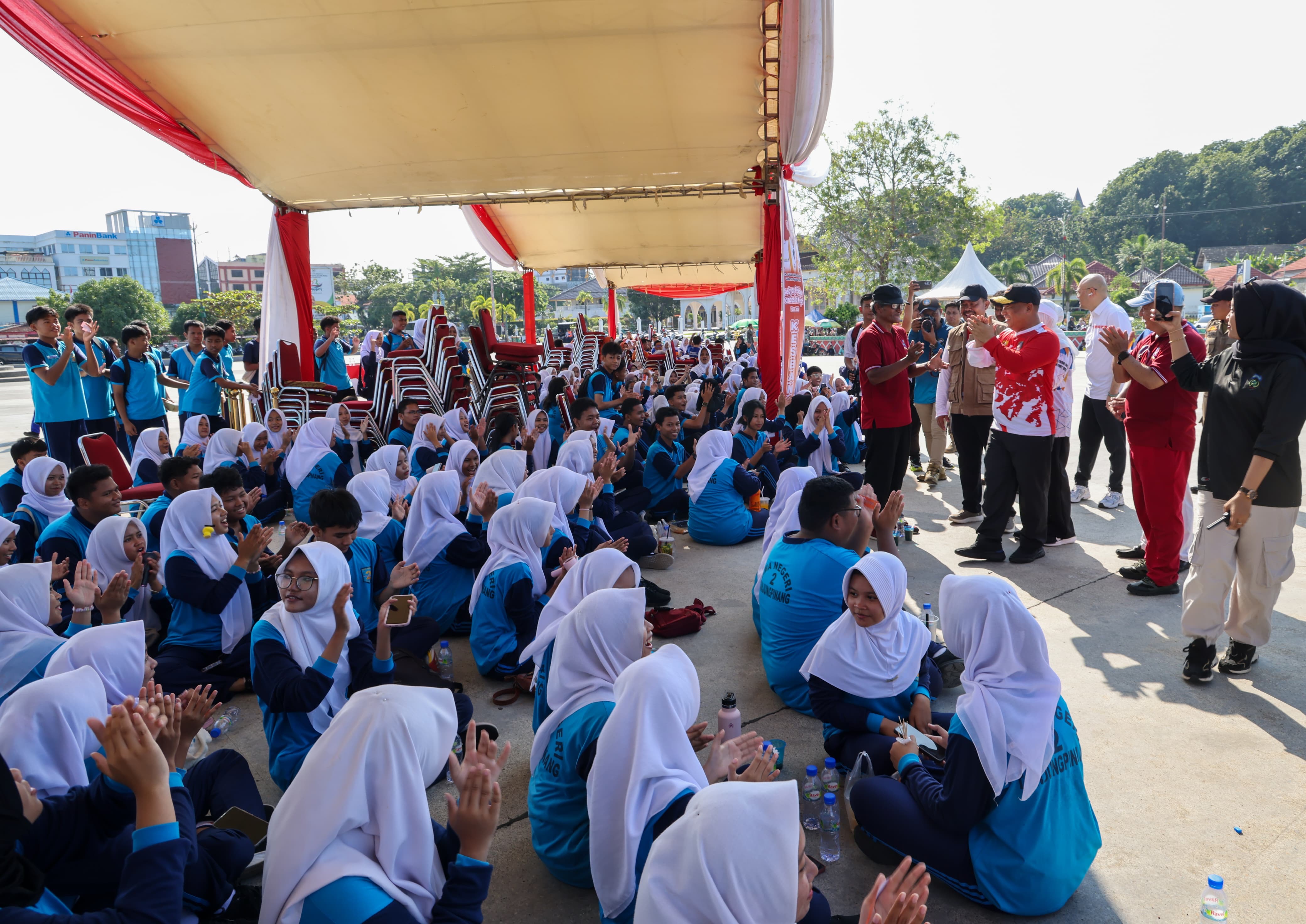 Sebanyak 2.200 Peserta Meriahkan Gebyar Pelajar Pancasila 2025 di Tugu Sirih Tanjungpinang