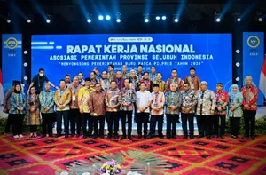 Gubernur Kepri H. Ansar Ahmad Hadiri Rakernas APPSI 2023 di Balikpapan