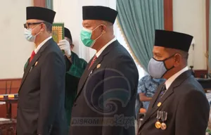 Tiga Pejabat Hasil Open Bidding Pemprov Kepri Dilantik