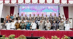 Gubernur Ansar Ahmad Hadiri Rakor Lintas Sektoral Bahas Kesiapan Pengamanan Idulfitri 1446 H di Kepri