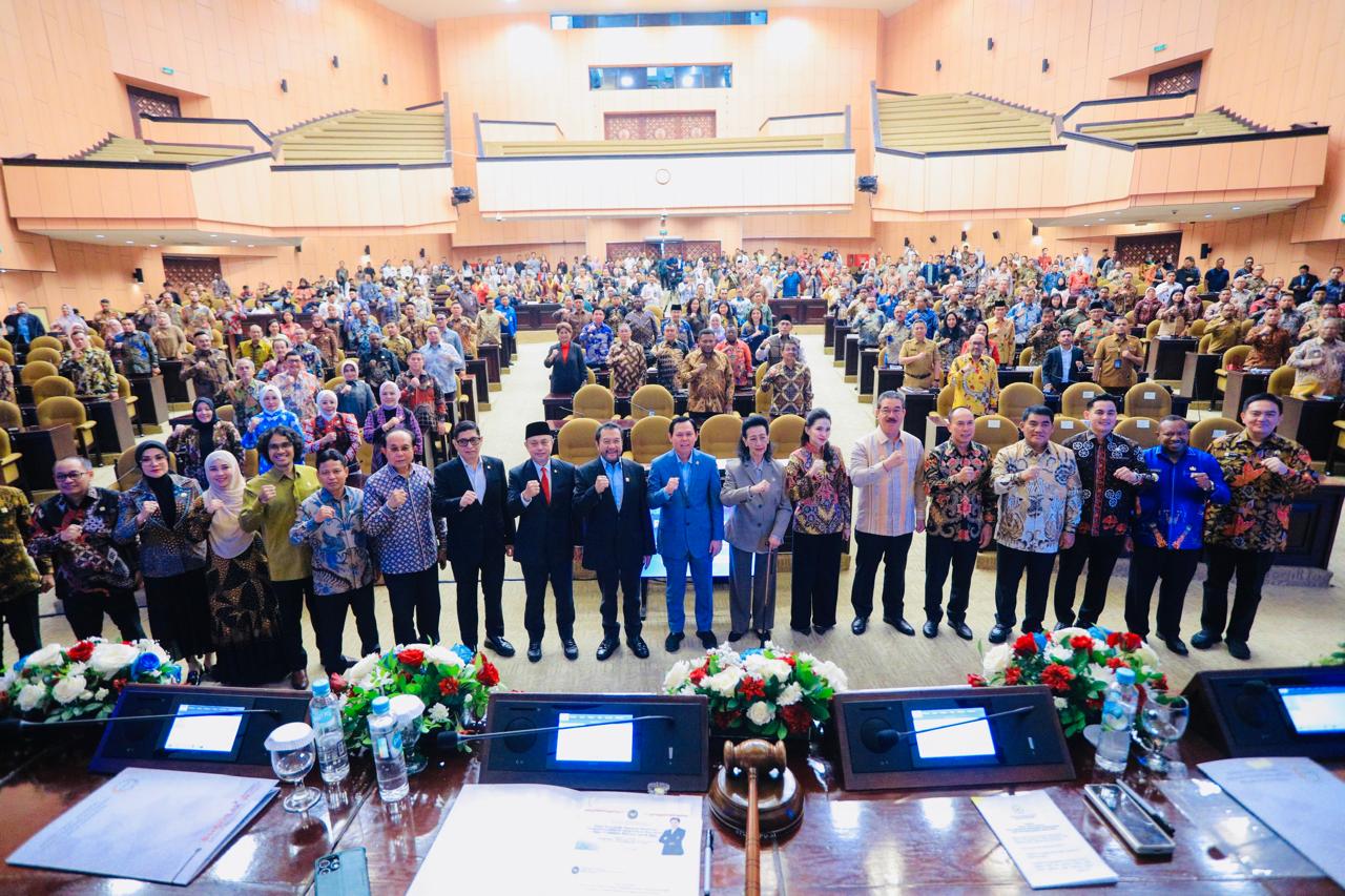 Pj. Sekdaprov Kepri Hadiri Rakornas RUU Daerah Kepulauan di Gedung DPD RI Jakarta