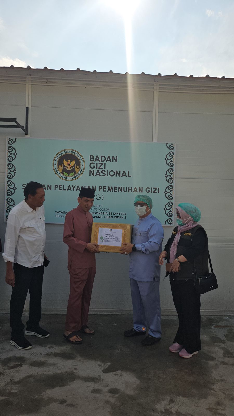 Pengawasan Program MBG, Wagub Nyanyang Tinjau SPPG di Batam