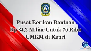 Pusat Berikan Bantuan Rp 84,3 Miliar Untuk 70 Ribu UMKM di Kepri