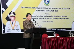 Gubernur Ansar : Peluang Keterwakilan 30 Persen Perempuan  Harus Dimaksimalkan
