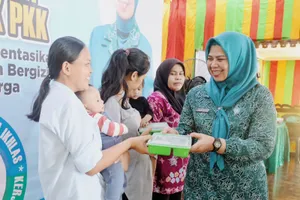Dukung Kesejahteraan Keluarga, TP-PKK Kepri Fokus pada Program Gizi di Penyengat